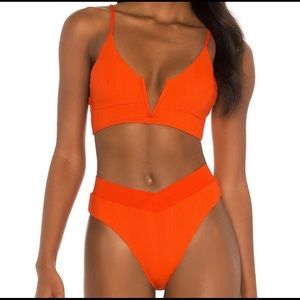 NWT L*Space Poppy Bikini SET